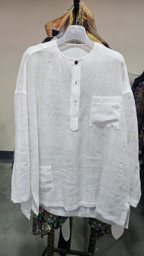 Men’s Linen Pocket Detail Shirt