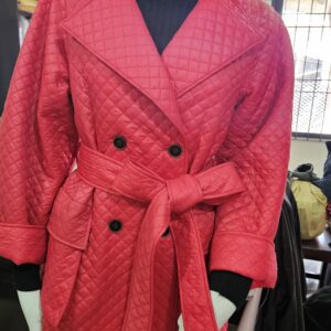 Women’s Lightly Padded Double-Breasted Trench Coat